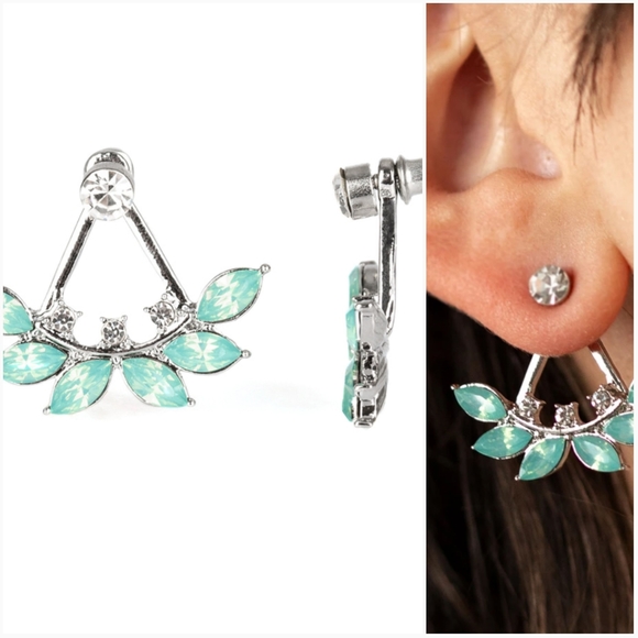 Night at the Mountains Ear Jacket Earrings